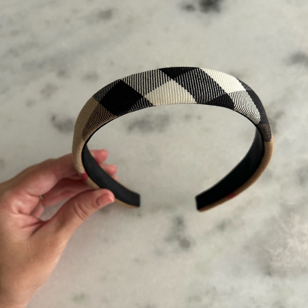 Burberry 1” wide headband